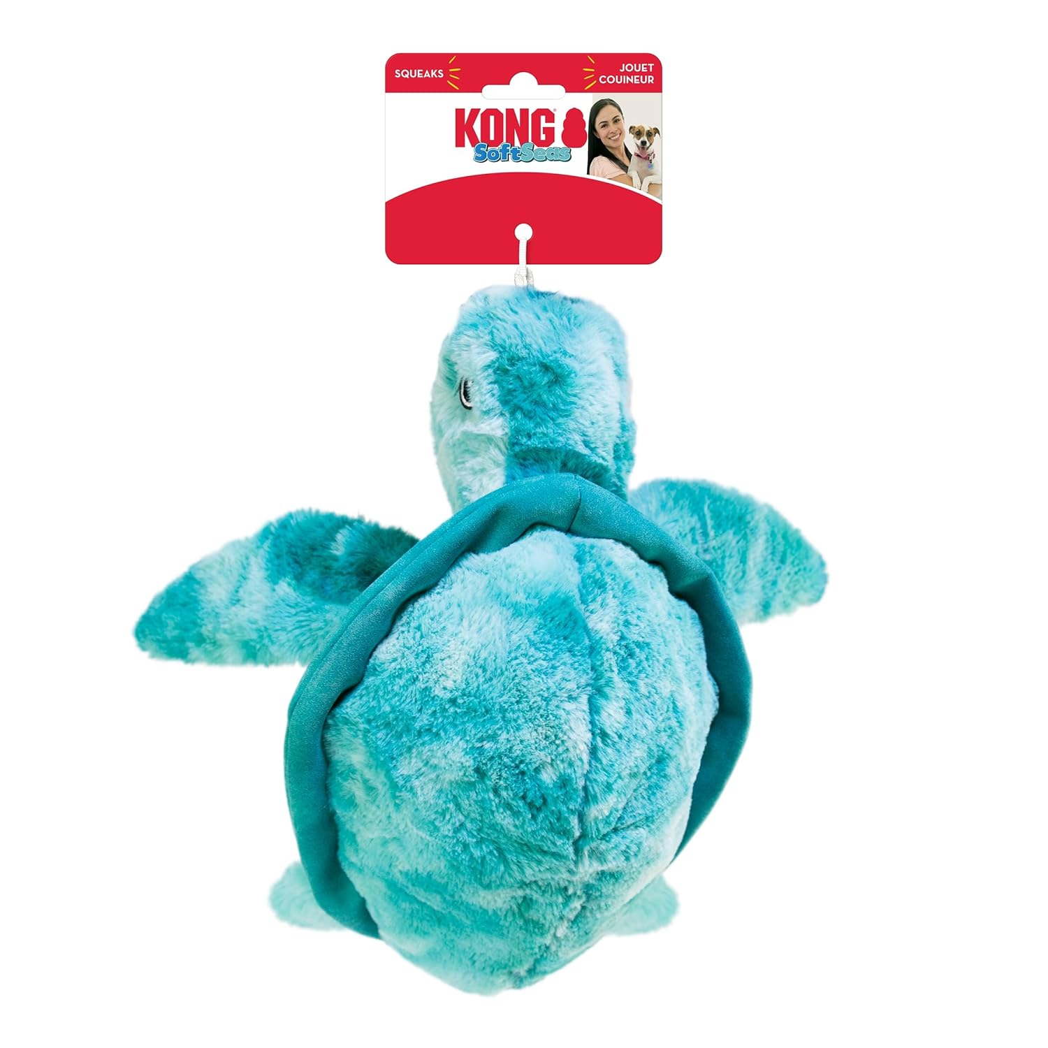 Kong SoftSeas Turtle Plush Toy