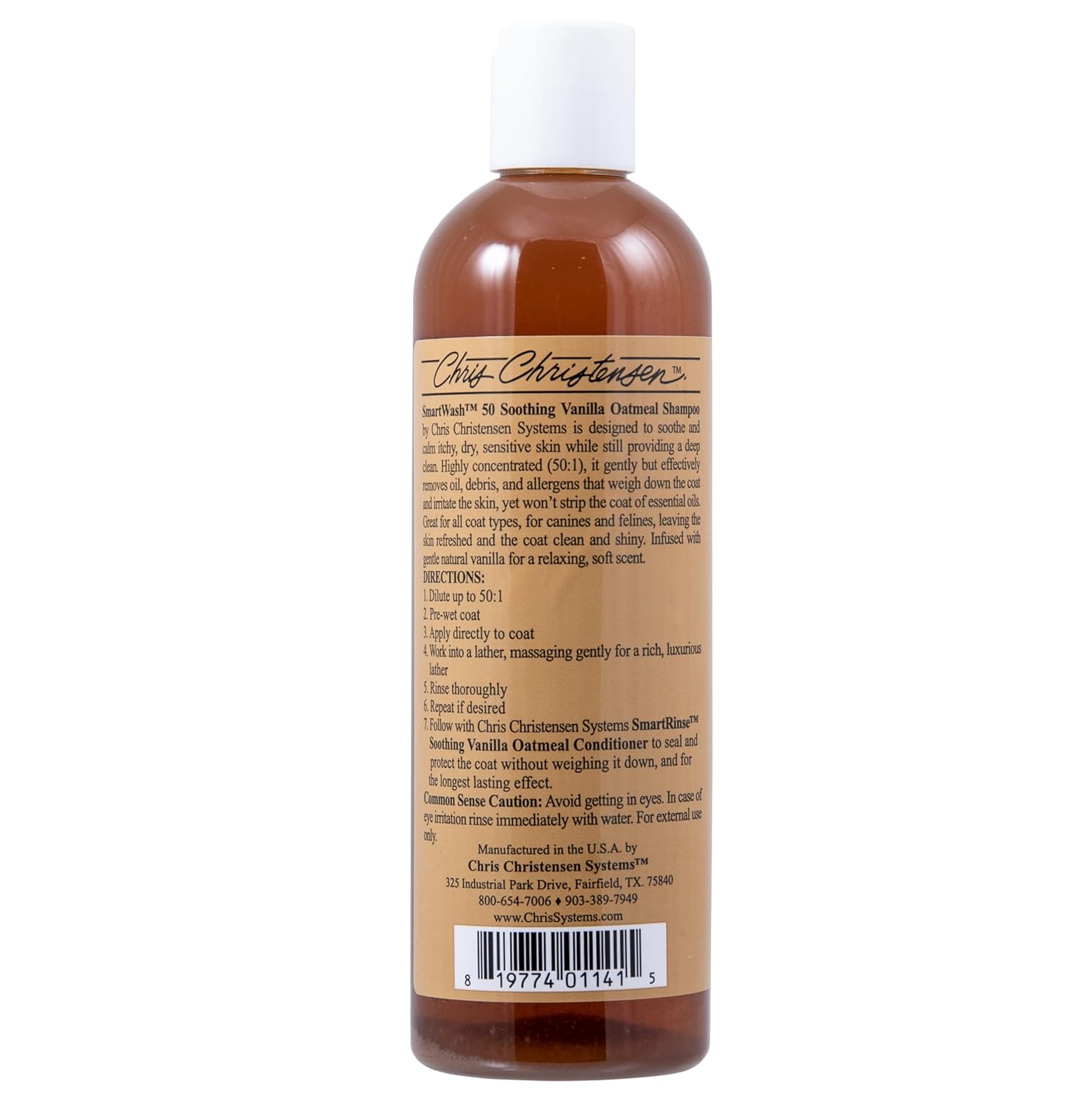 Chris Christensen - Smartwash50 Shampoo for Dogs and Cats