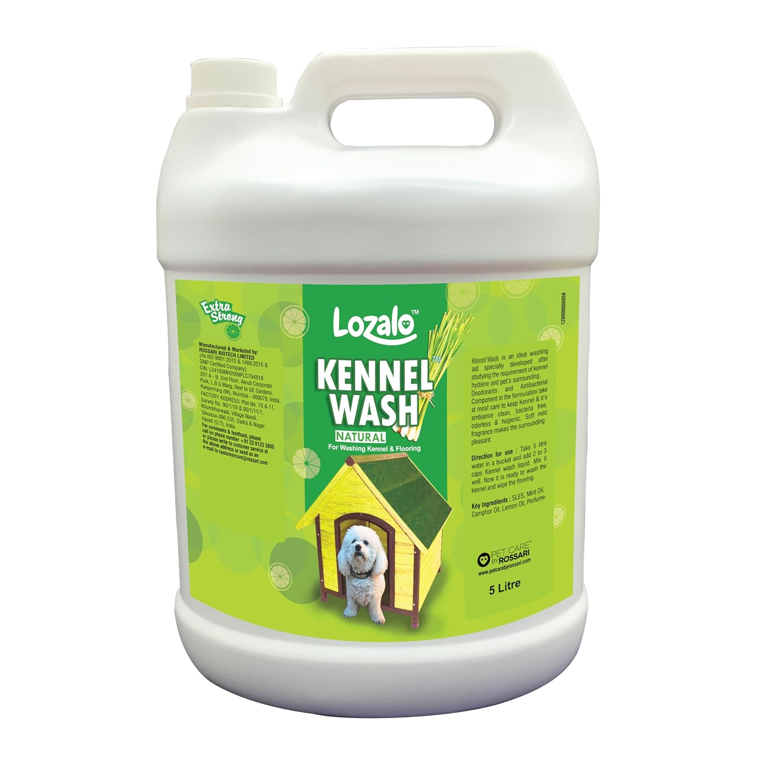 Lozalo - Kennel Wash Odourless and Hygienic