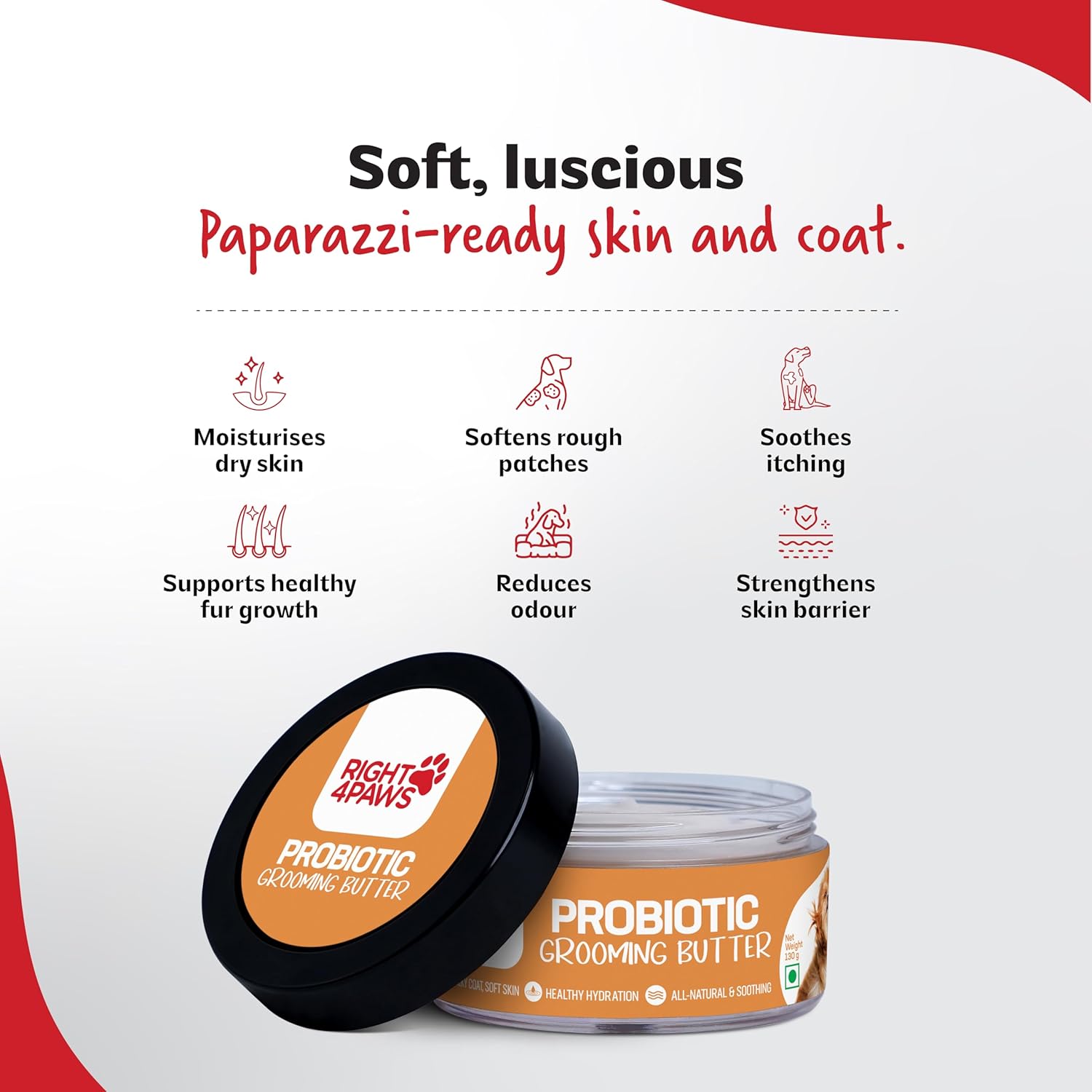 Right4paws  Probiotics Grooming Butter