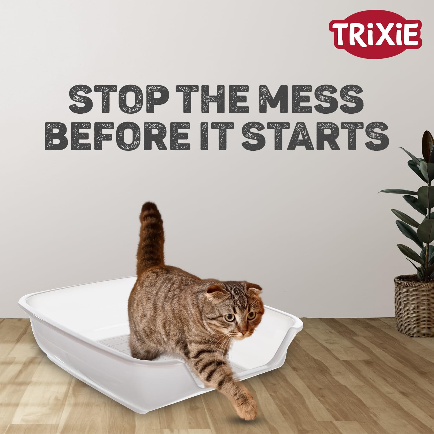 Trixie- Junior Nuno Cat Litter Tray Recycled Plastic