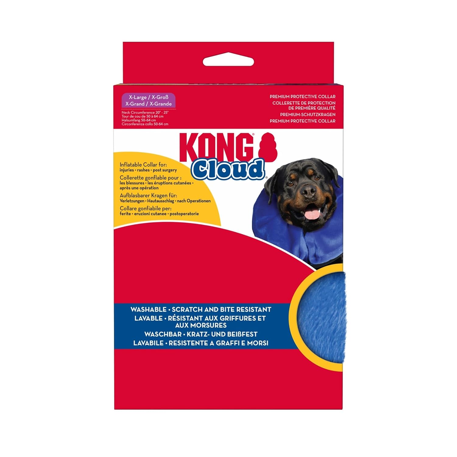 Kong Cloud Soft Inflatable Recovery E-Collar for Dogs