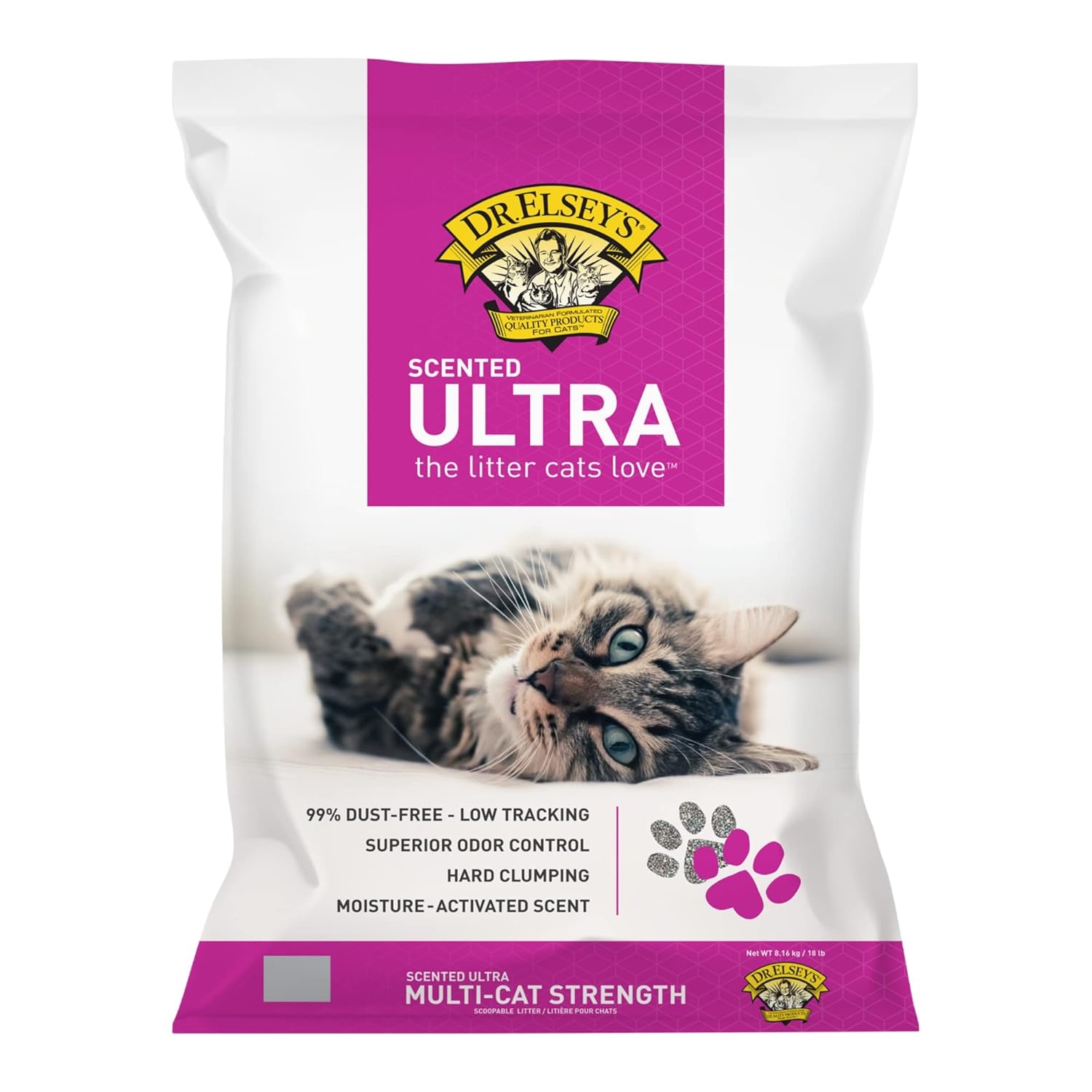 Dr. Elsey’s- Premium Ultra Scented Clumping Cat Litter