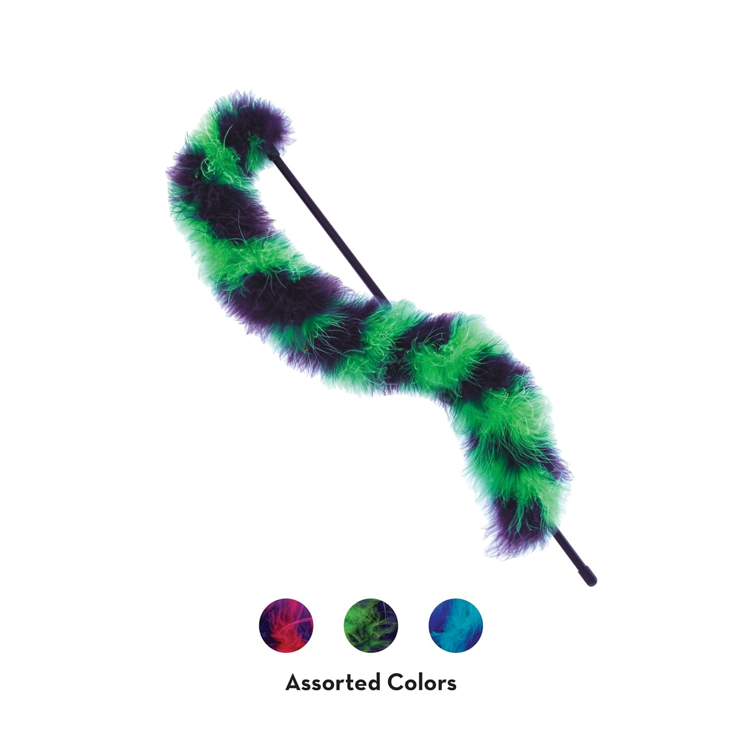 Kong Twisted Boa Teaser Cat Wand Toy
