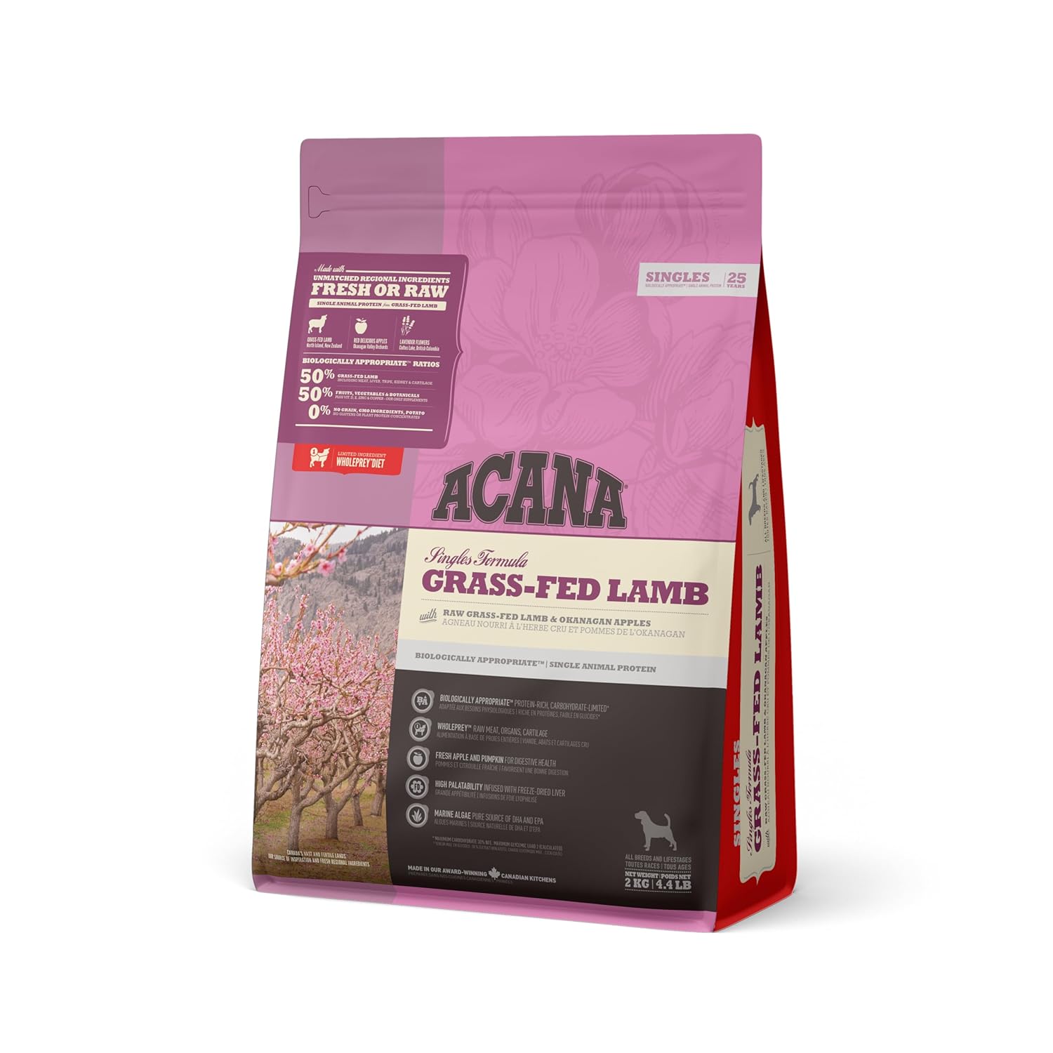 Acana - Grass Fed Lamb for all Breeds and Life Stages