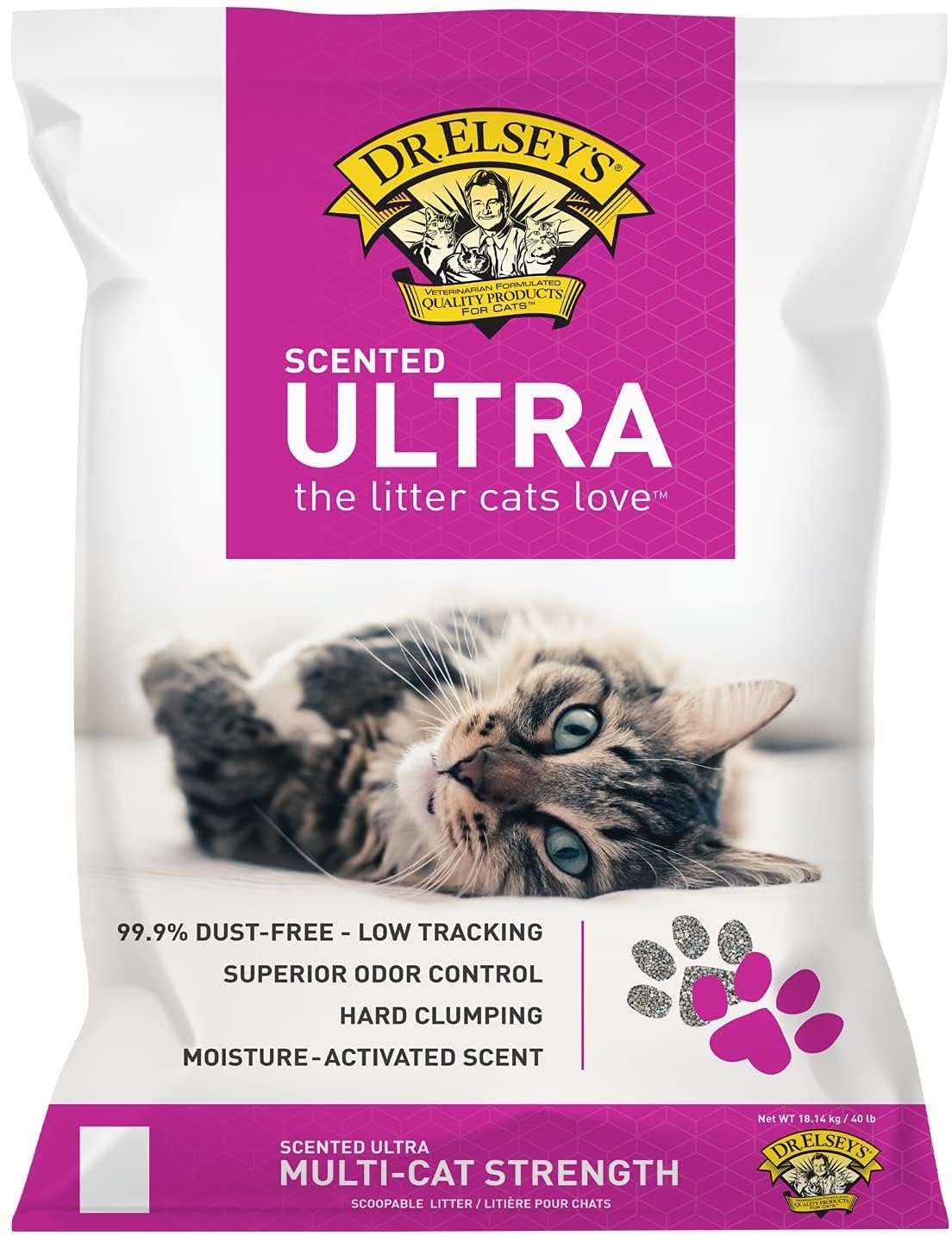 Dr. Elsey’s Ultra Scented Premium Bentonite Cat Litter