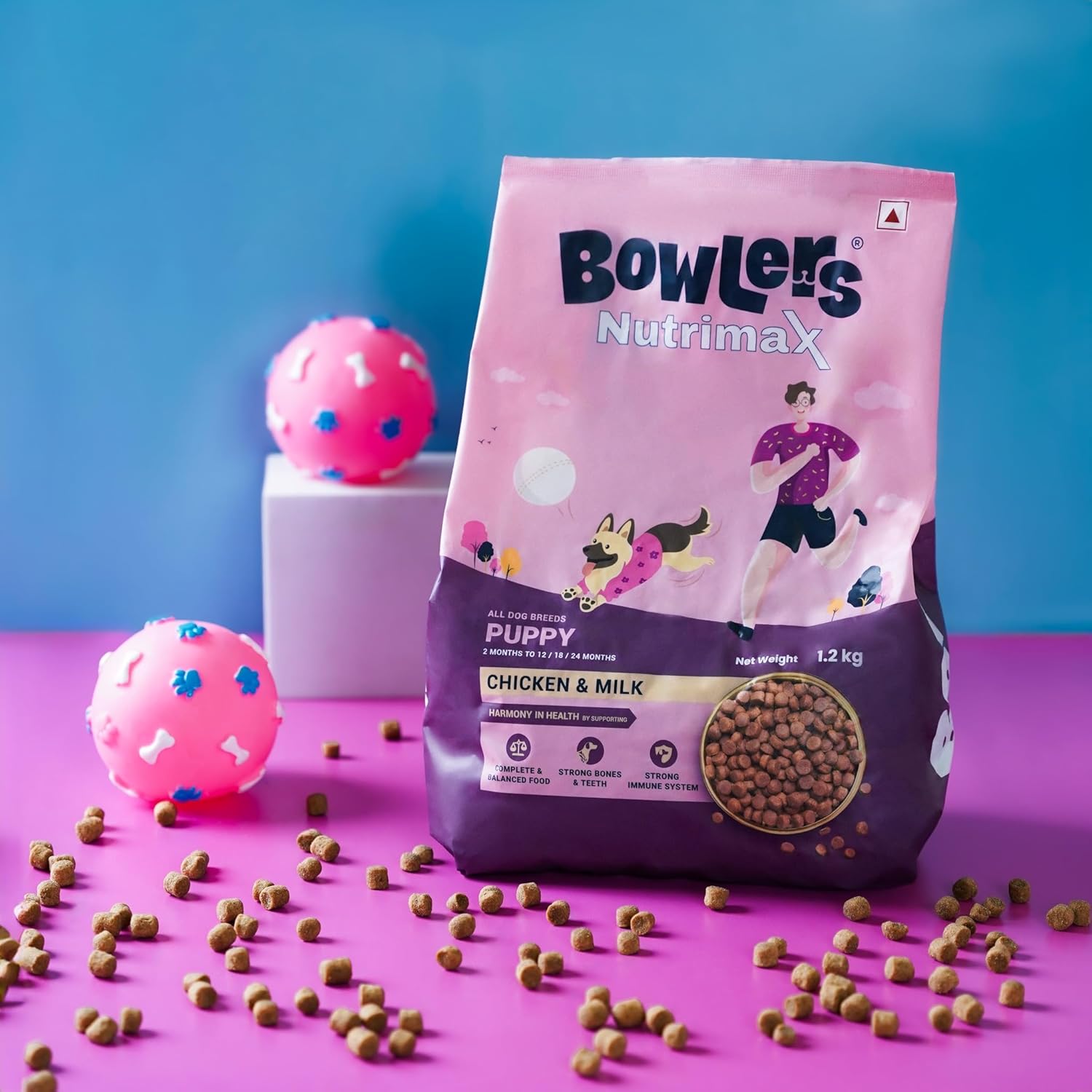 Bowlers- Nutrimax Chicken and Milk Puppy Dog Food