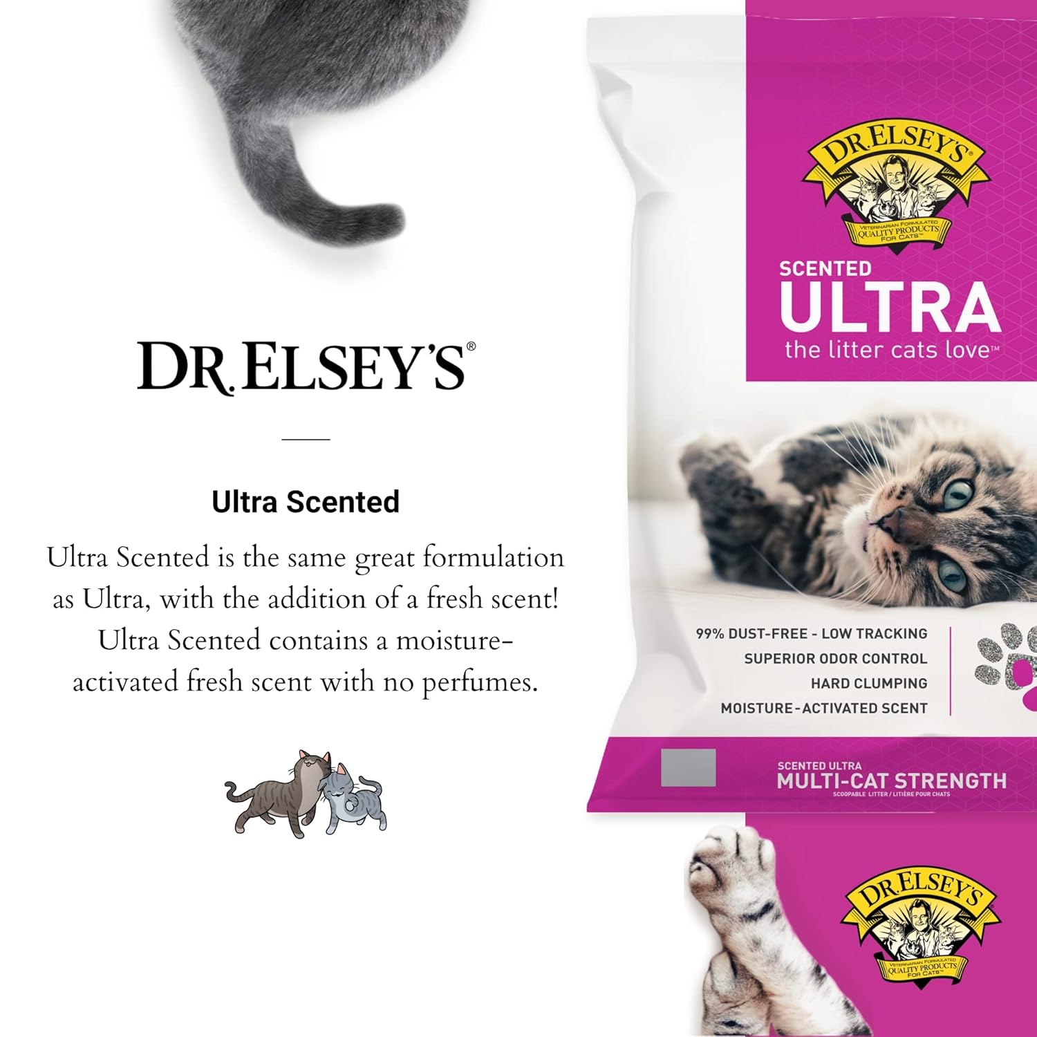 Dr. Elsey’s- Premium Ultra Scented Clumping Cat Litter