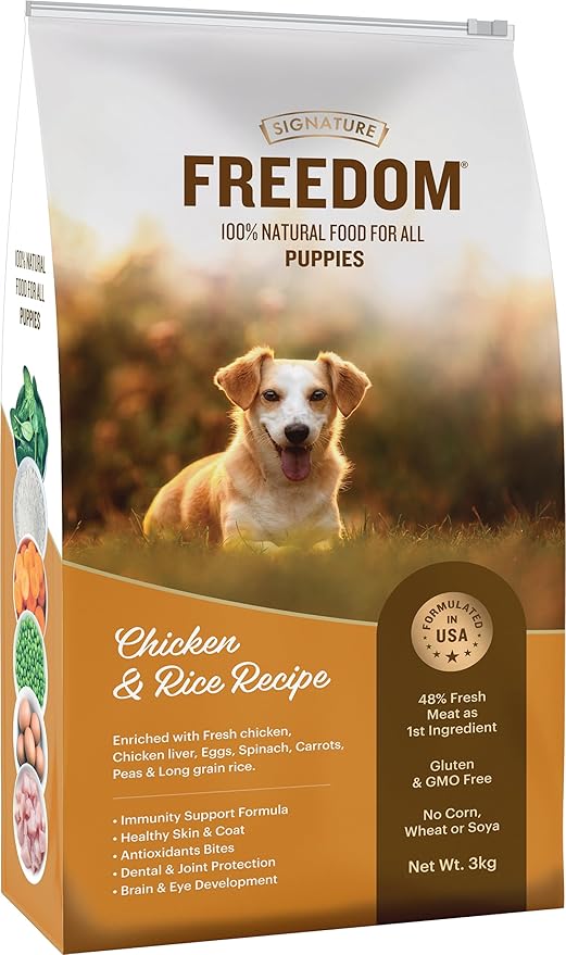 Signature - Freedom Chicken & Rice Puppy Dry Food