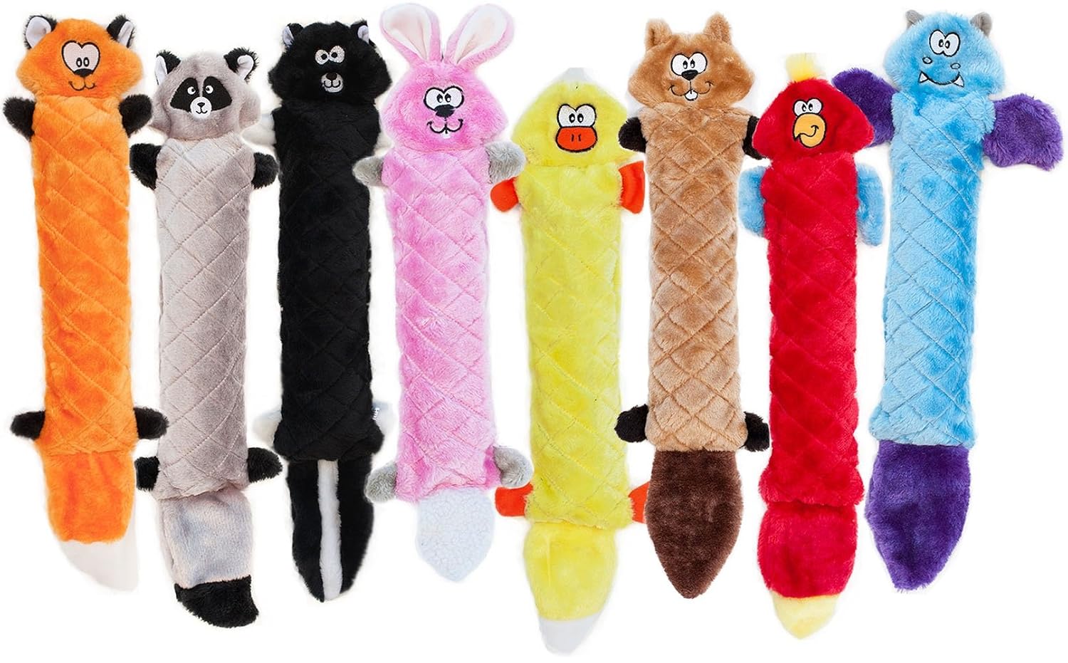 Zippy Paws Chipmunk Jigglerz Plush Toy for Dogs
