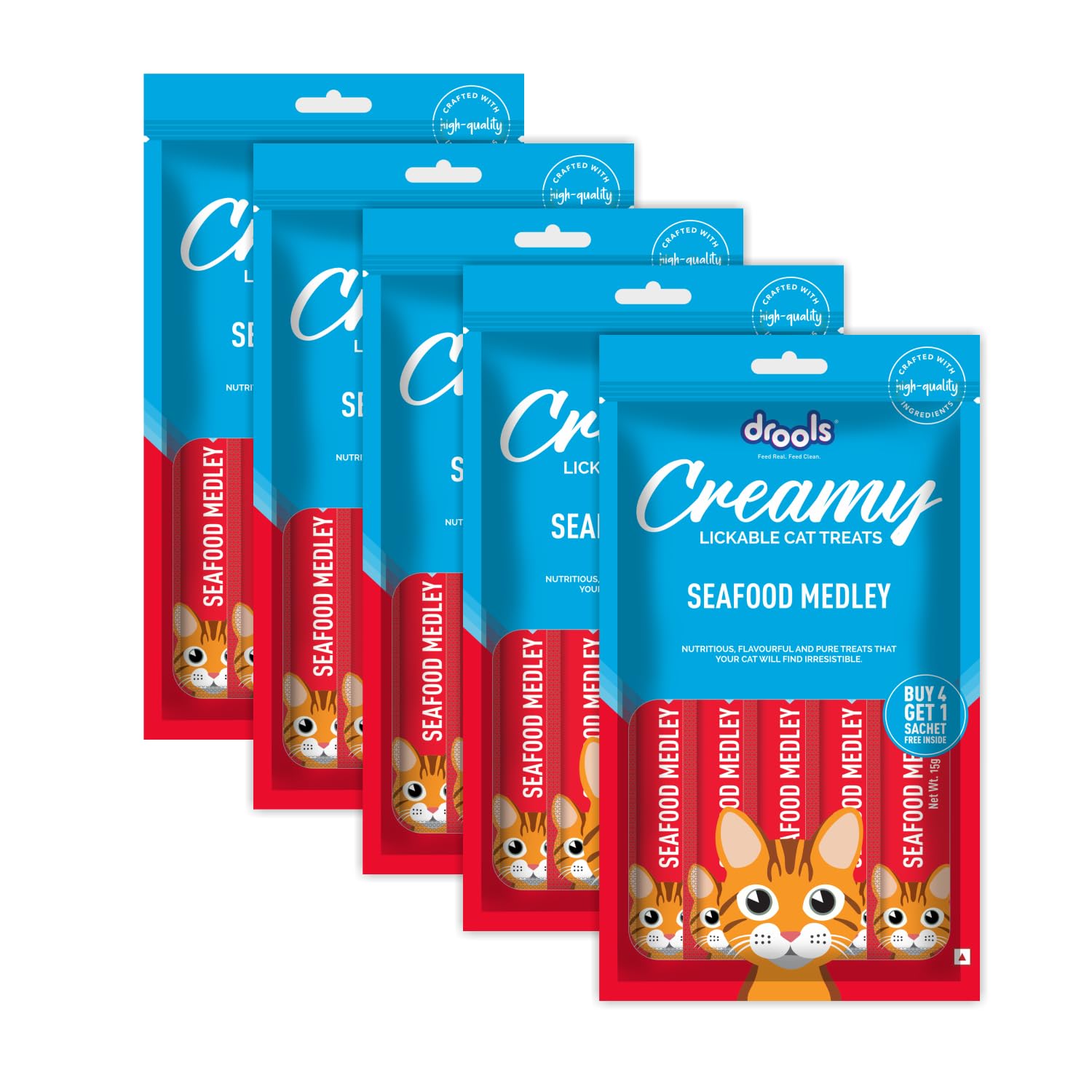 Drools - Creamy 5 Sticks Treats for Cats