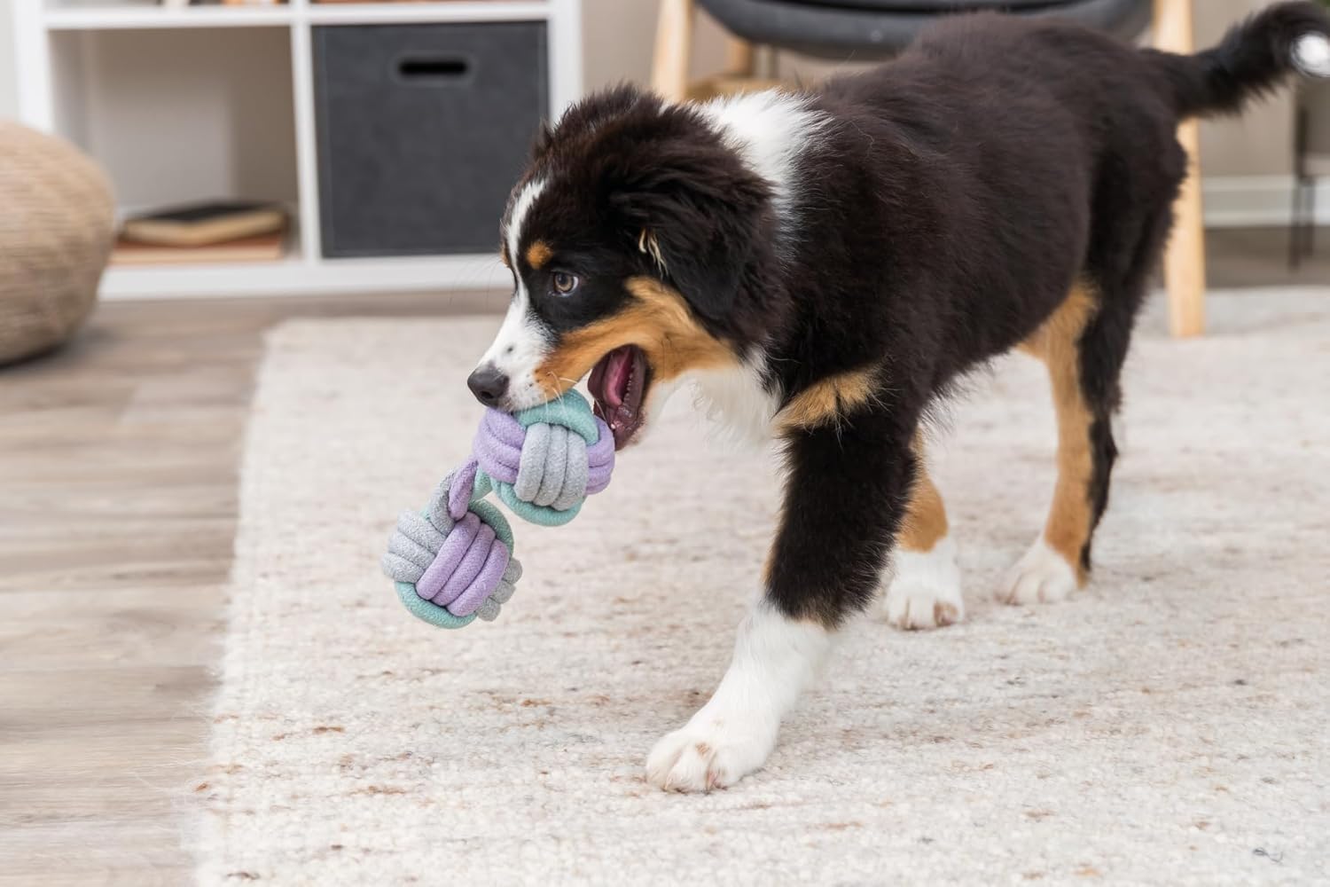 Trixie - Junior Rope Dumbbell Toy for Dogs