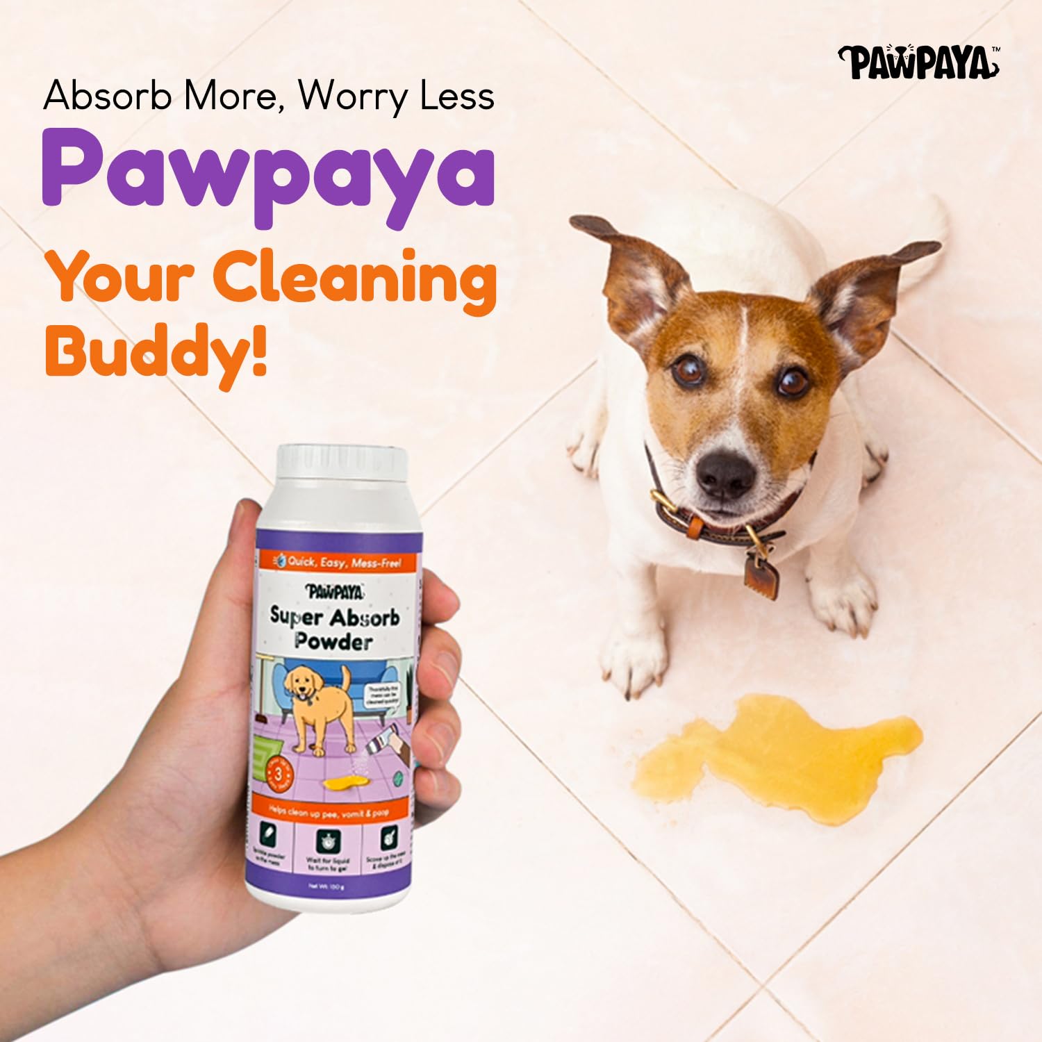 Pawpaya- Super Absorb Powder for Dogs