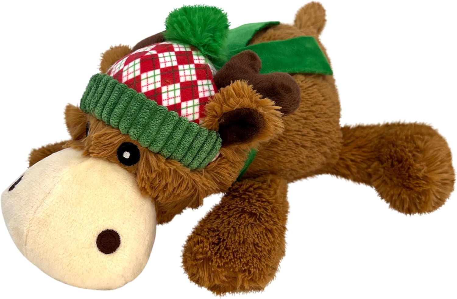 Kong Holiday Cozie Reindeer Dog Toy