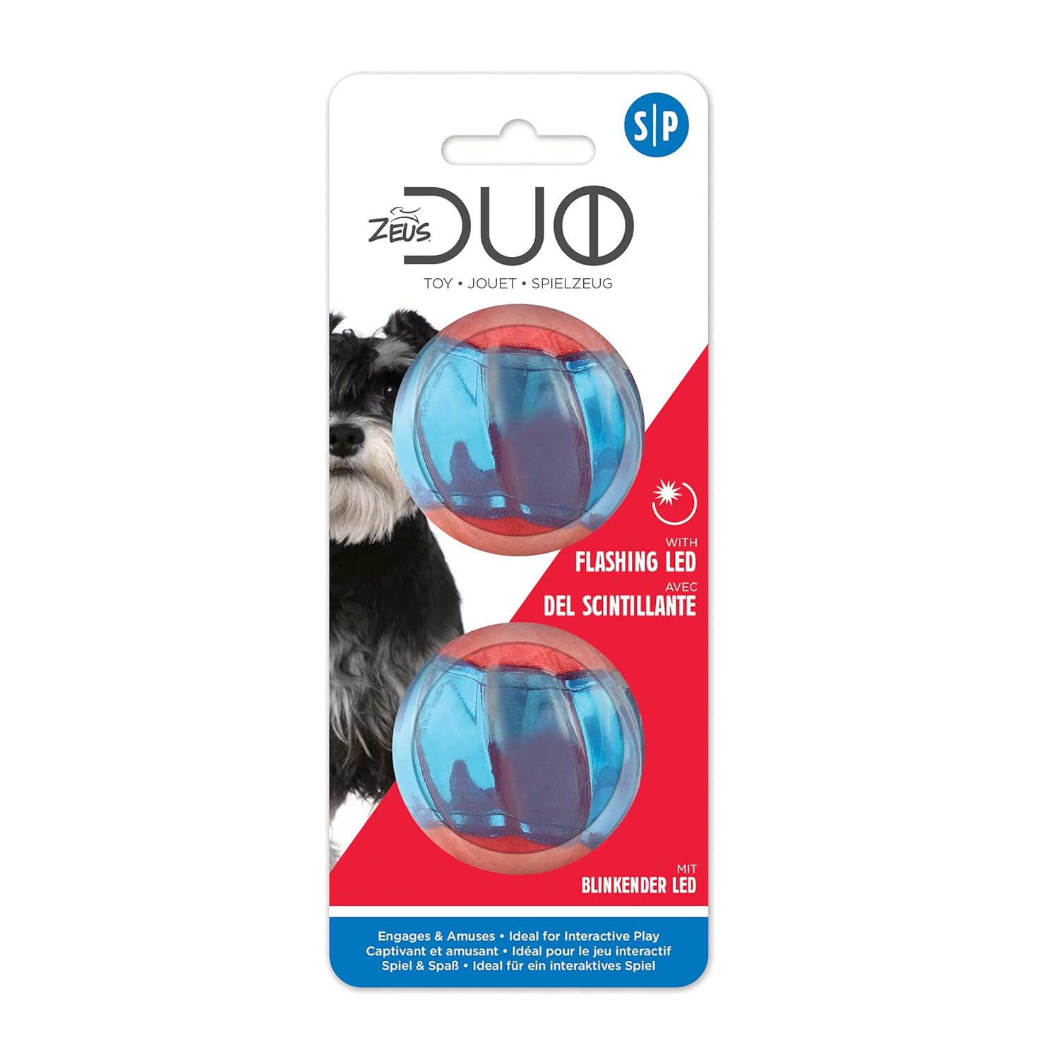 Zeus - Duo Ball with Led 2PK