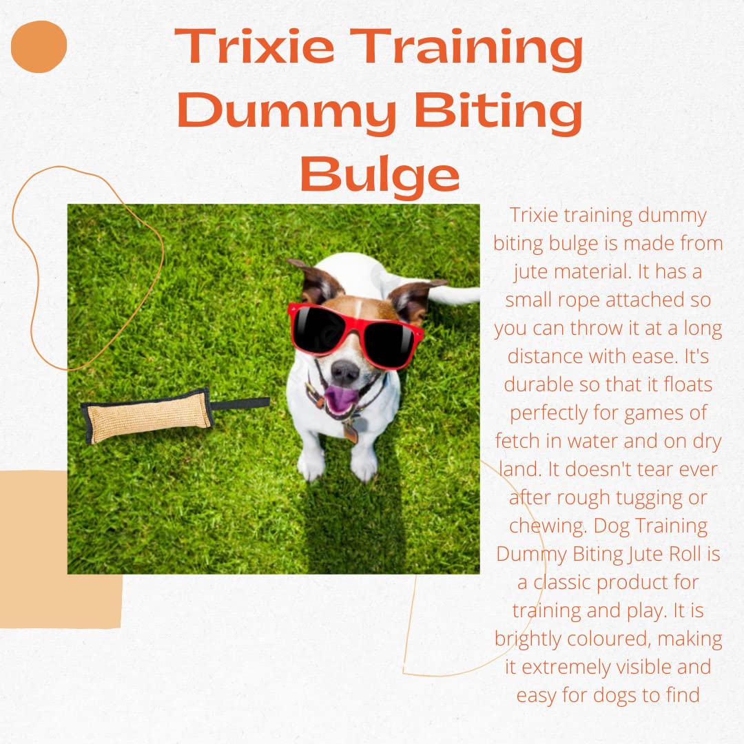 Trixie- Jute Training Dummy Biting Bulge