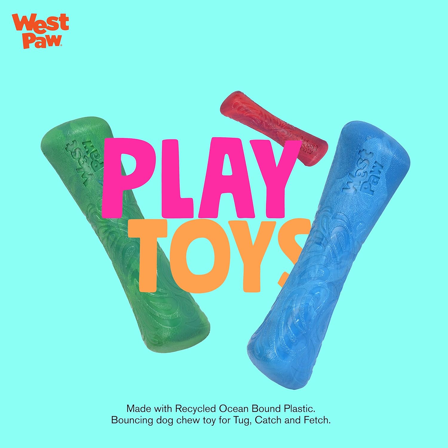 West Paw Zogoflex Drifty Dog Toy