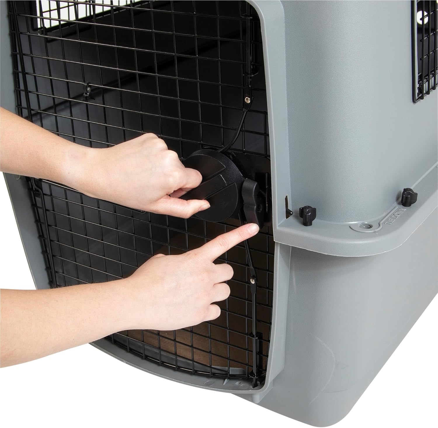 Petmate Sky Kennel Vault Door Grey