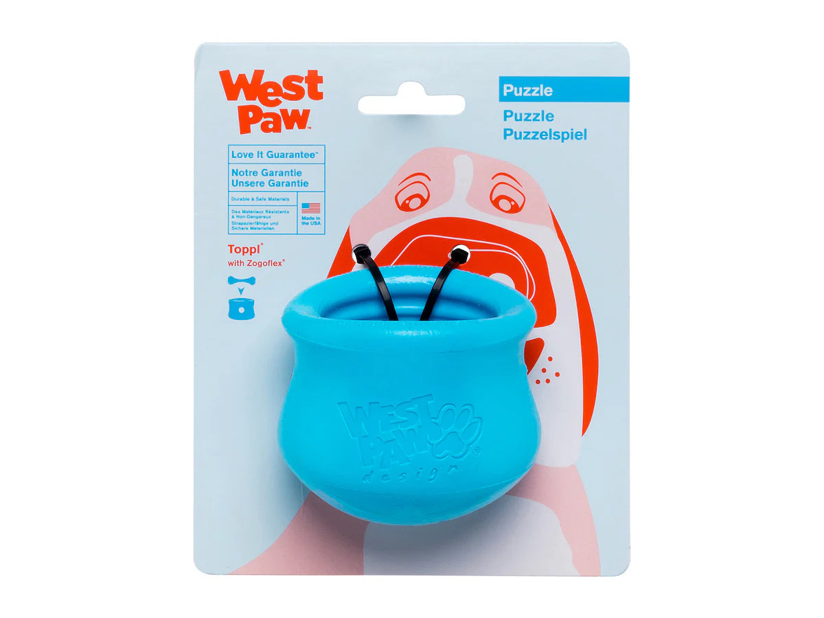 West Paw Zogoflex Toppl Dog Treat Toy