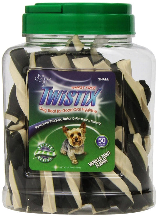 Npic- Twistix Canister Sticks  for Dogs (50 Sticks)