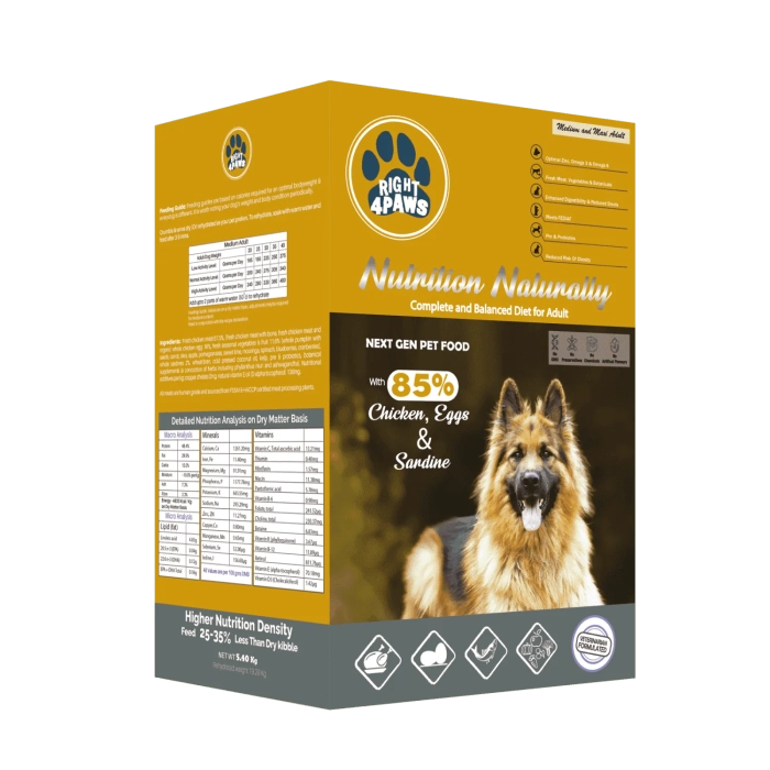 Right4Paws –Adult Medium & Maxi Breeds Dry Dog Food