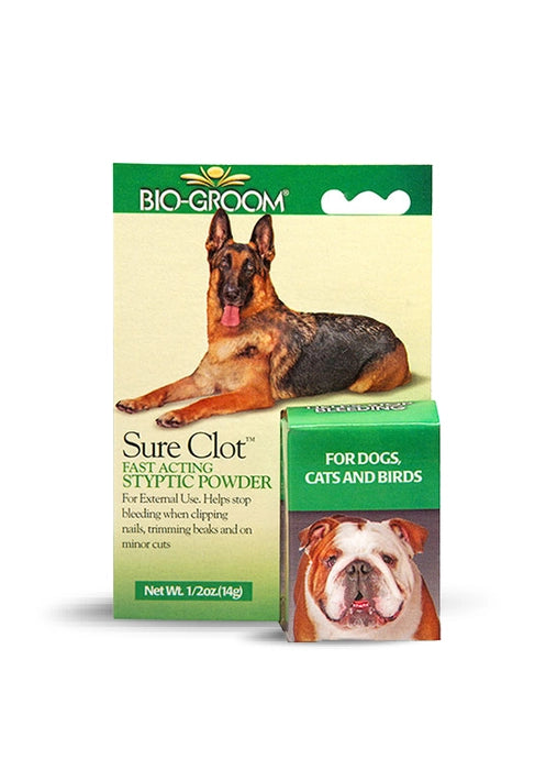 Bio-Groom Sure Clot Fast Acting Styptic Powder for Dogs