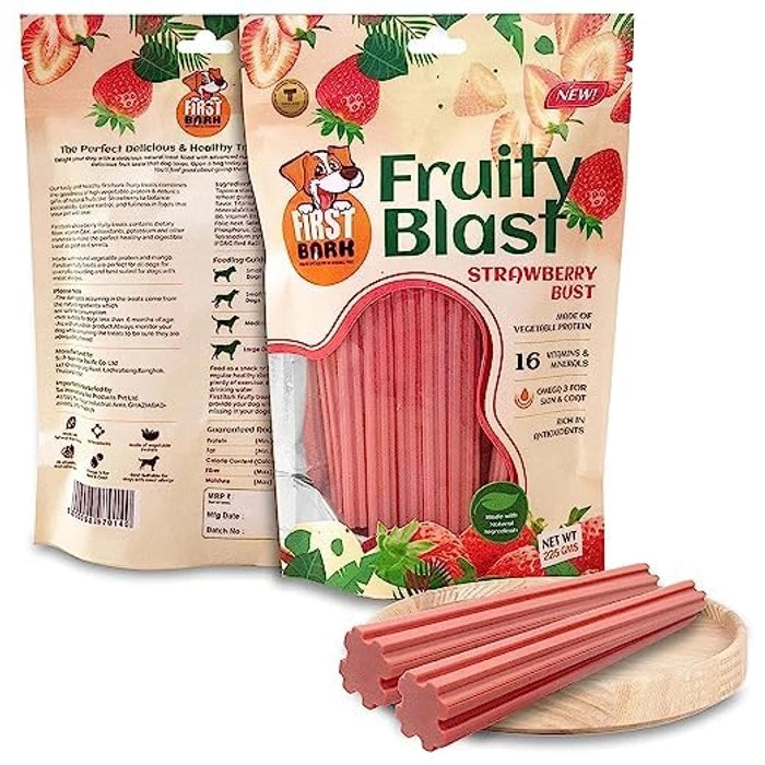 Goodies-Fruity Blast Twist Dog Treat