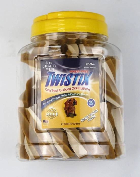 Npic- Twistix Canister Sticks  for Dogs (50 Sticks)