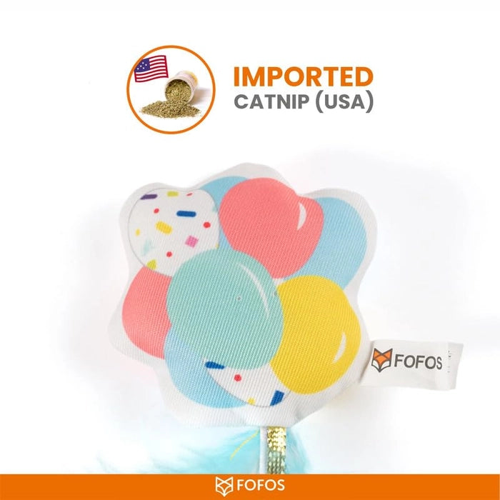 Fofos- Birthday US Grade Organic Catnip Cat Toys