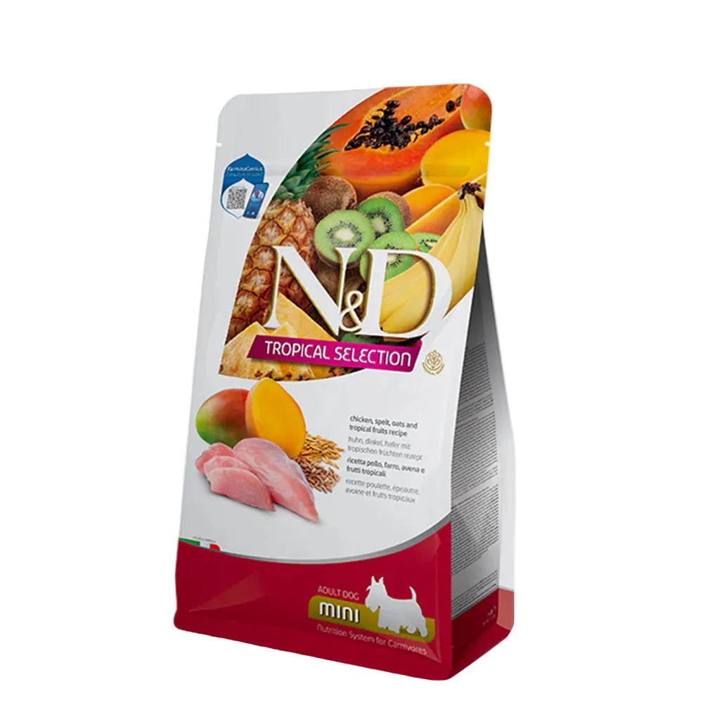 N&D Tropical Selection Chicken For Mini Breed Adult Dog Dry Food