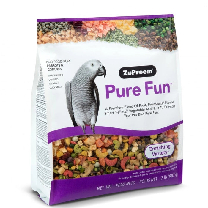 ZuPreem- FruitBlend Flavor with Natural Flavors Daily Bird Food