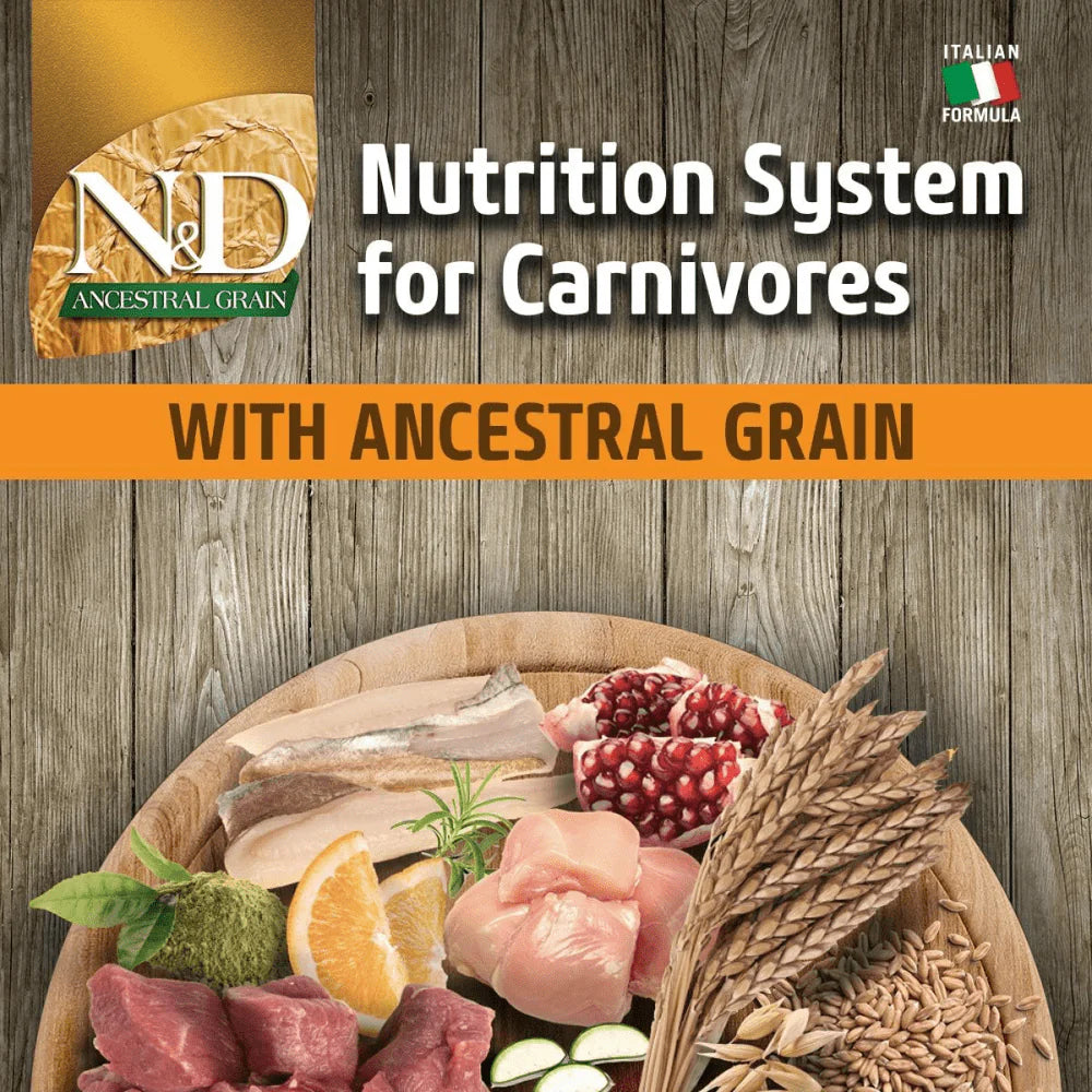 N&D- Ancestral Grain Chicken & Pomegranate Puppy Mini Dry Food