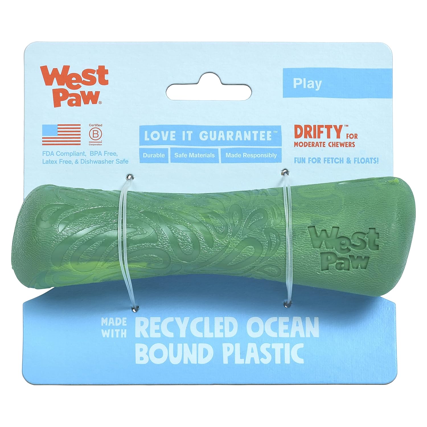 West Paw Zogoflex Drifty Dog Toy