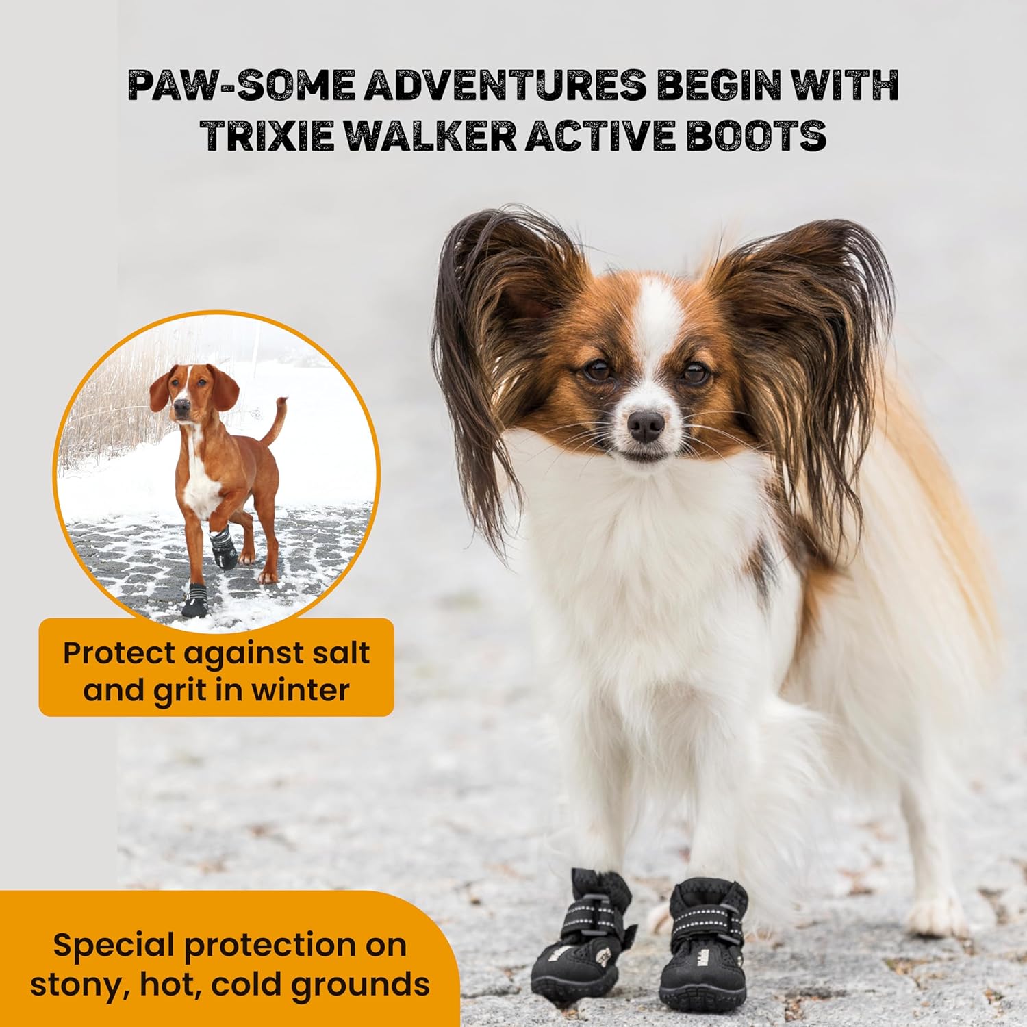 Trixie- Walker Active Protective Boots for Dogs