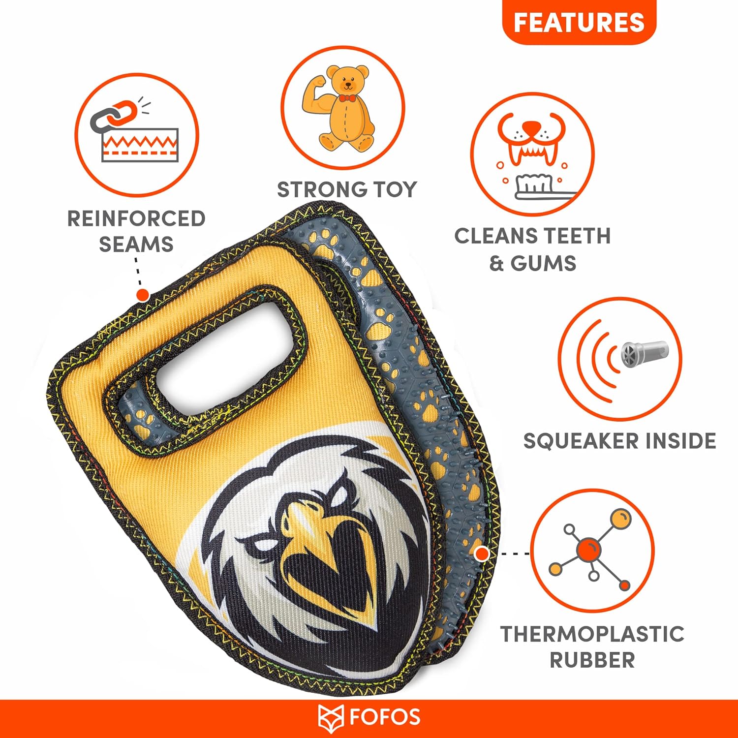 Fofos Tough Strong  Dog Toy