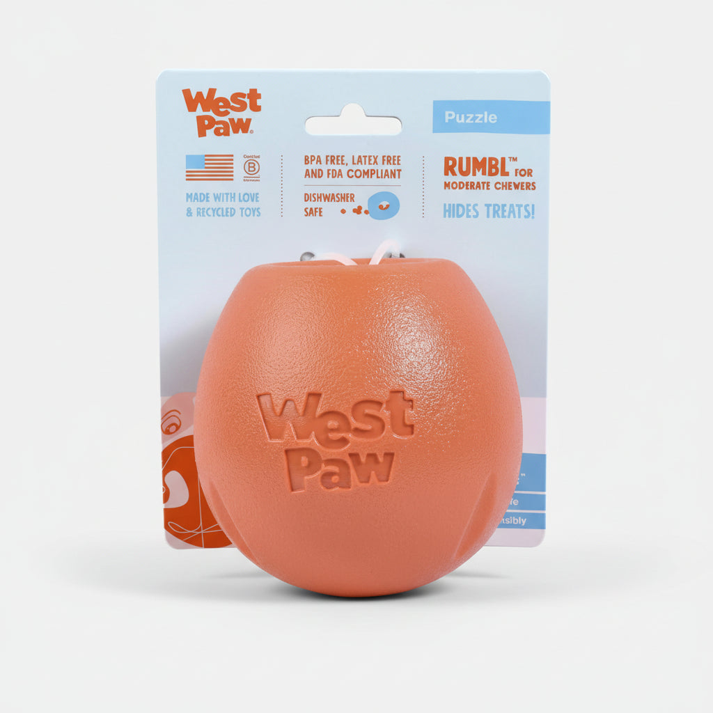 West Paw Rumbl Dog Chew Toy
