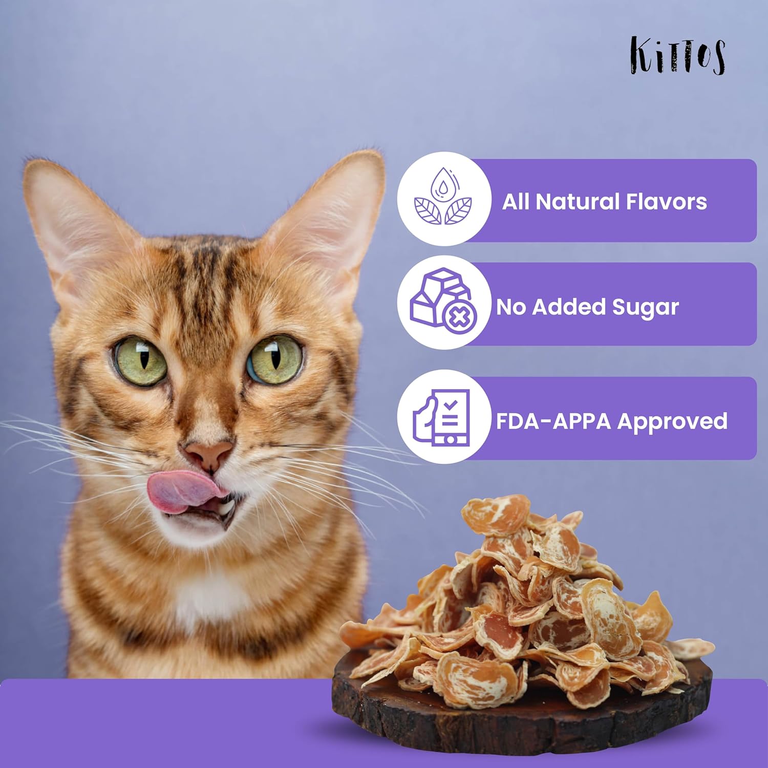 Kittos - Salmon Rings Meaty Treat for Cats