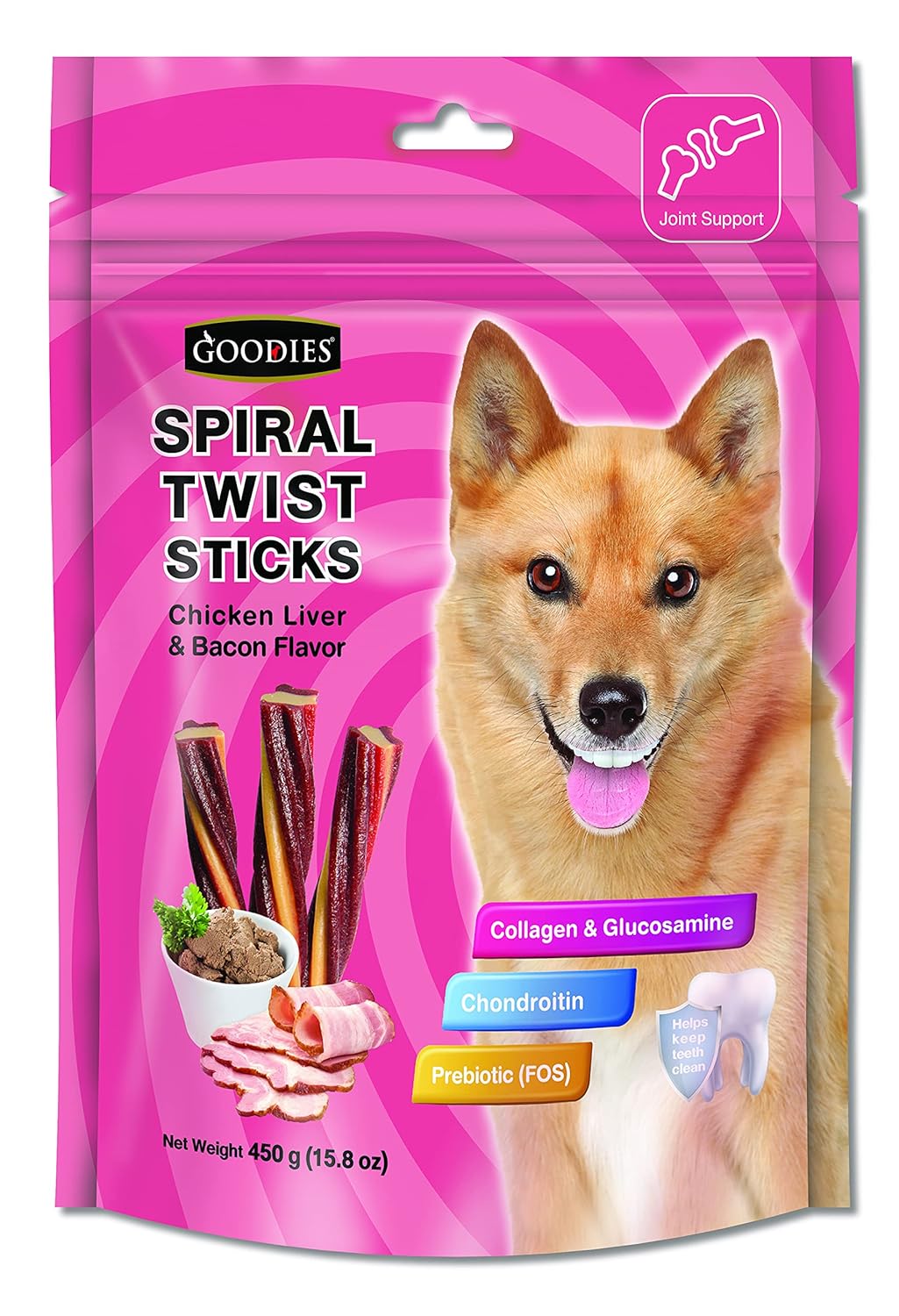 Goodies- Spiral Twist Sticks For Dogs