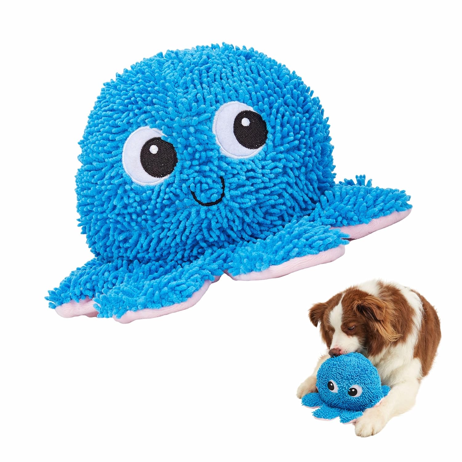 Fofos Tough Octopus Dog Toy
