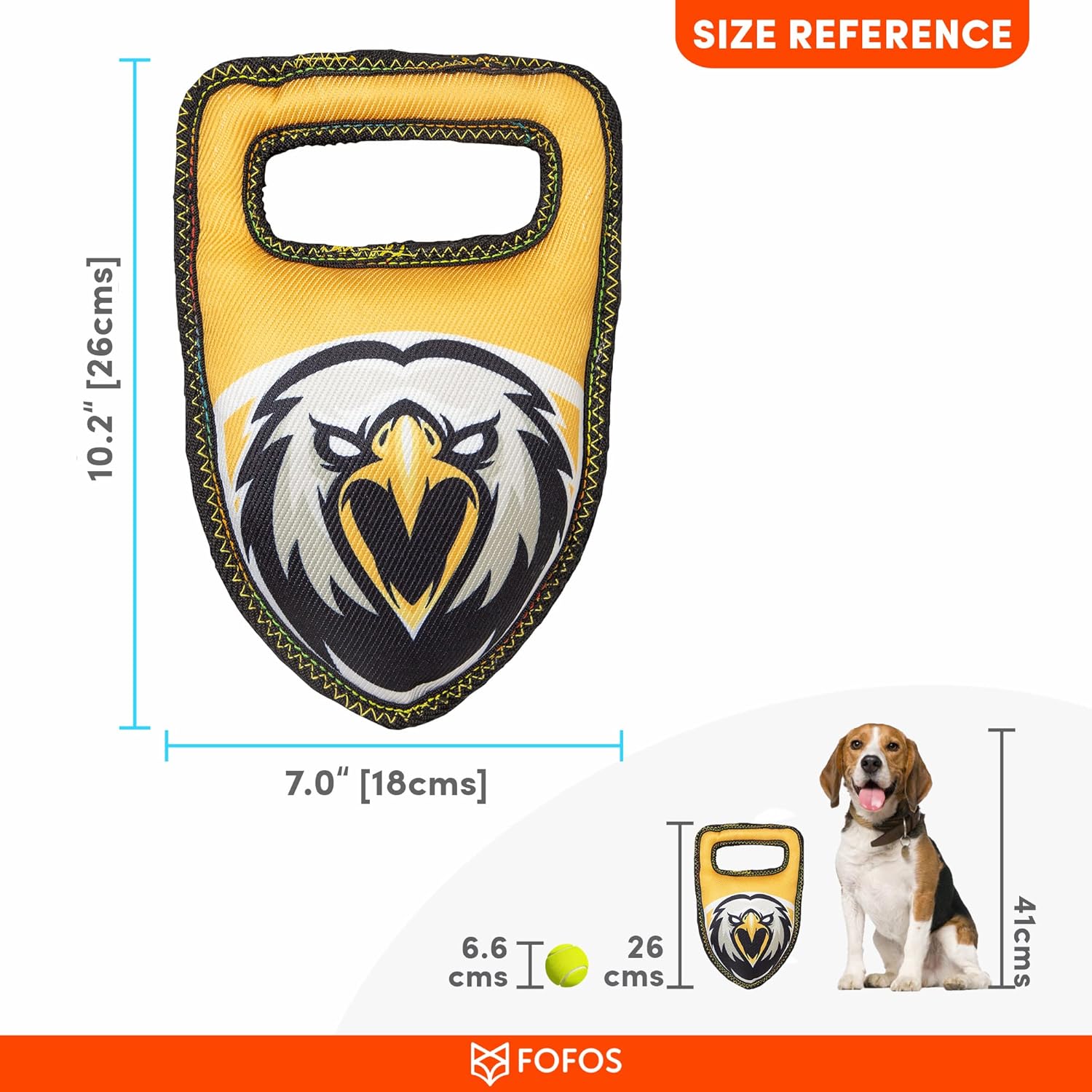Fofos Tough Strong  Dog Toy