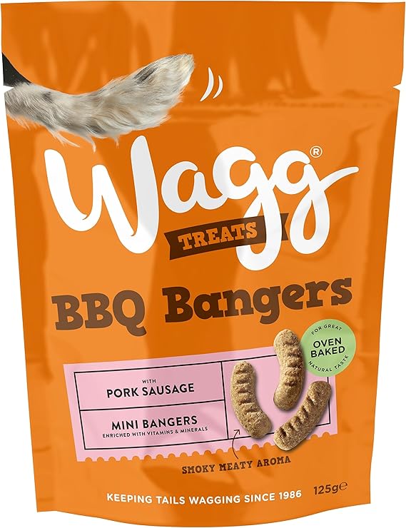 Wagg- BBQ Bangers Pork Sausages Dog Treats