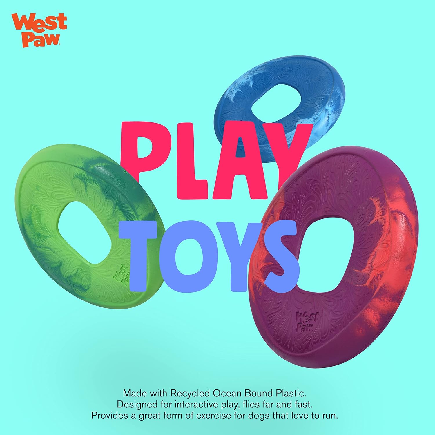 West Paw Zogoflex Sailz Dog Toy