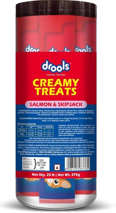 Drools- Cat Lickable Creamy Treats 25 Pcs