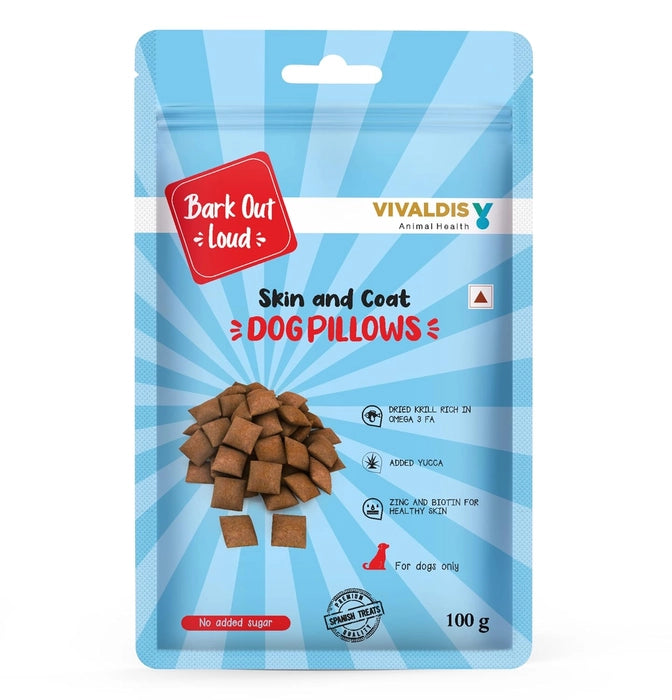 Bark Out Loud – Dog Pillow Skin & Coat 100Gm