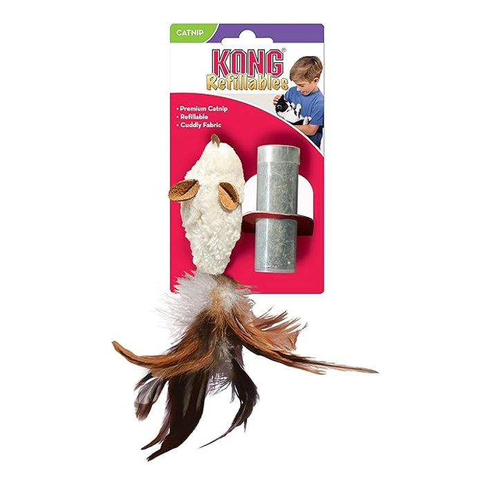 Kong– Feather Mouse Cat Toy