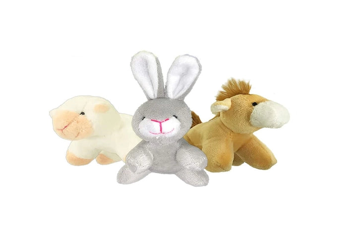 Petsport-Tiny Tots Barn Buddies Plush Puppy Toy