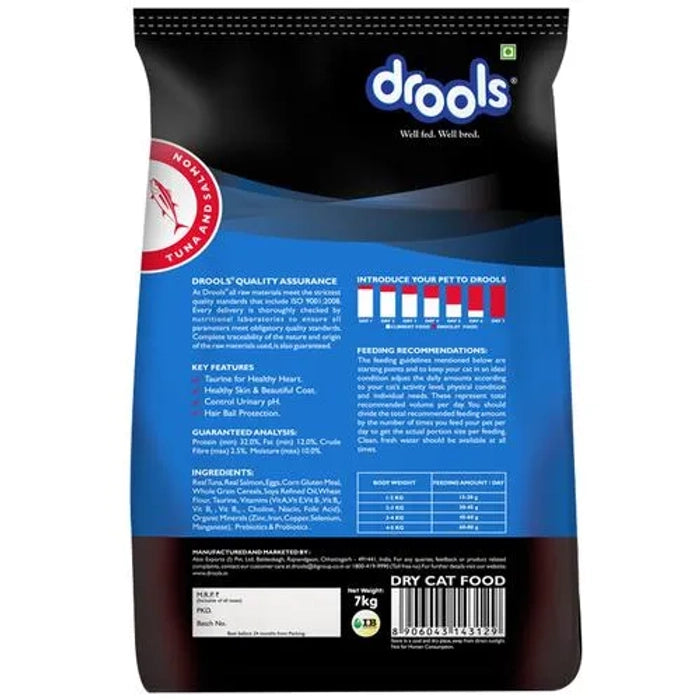 Drools- Mackerel Dry Food For Adult Cat