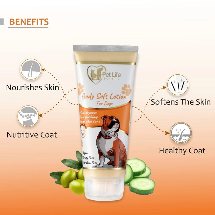 PetLife -  Pure Organic Body Lotion For Dog