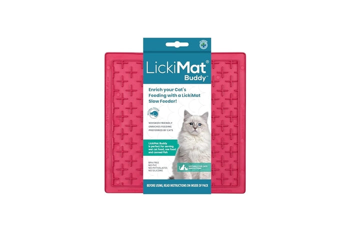 Lickimat- Buddy Slow Feeder Bowl for Cats