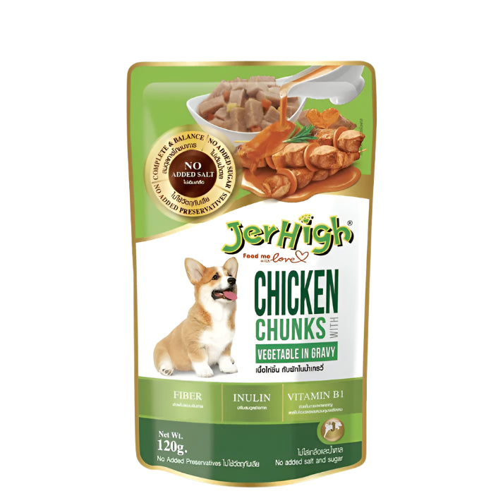 Jerhigh -  Gravy Wet Food for Dogs